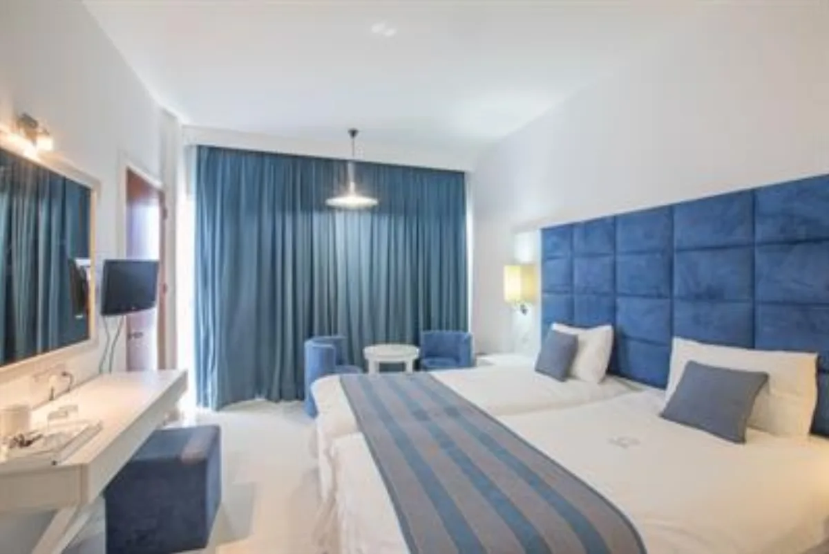 Double or Twin Room with Limited Sea View — Odessa Beach Hotel, Protaras, Cyprus